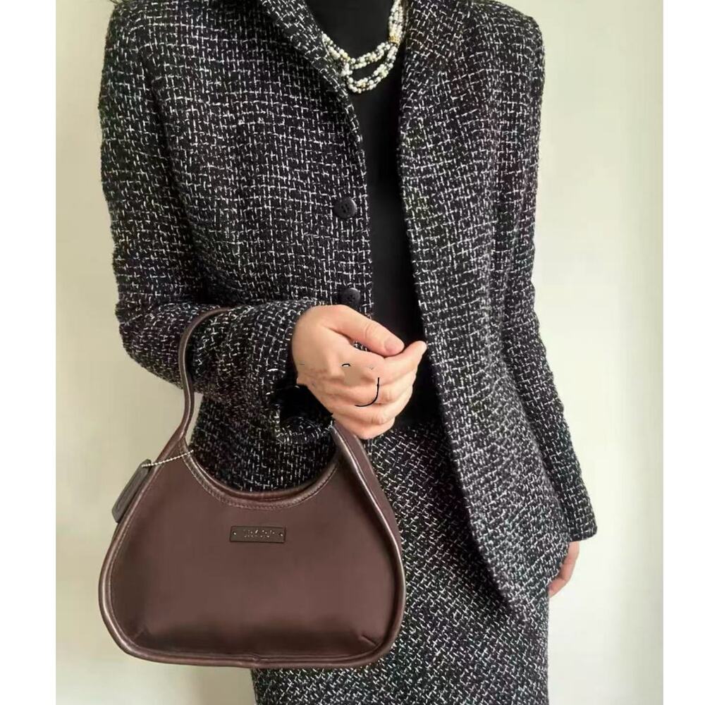 COACH Vintage Ergo Mini Satchel 6202 Brown 1998